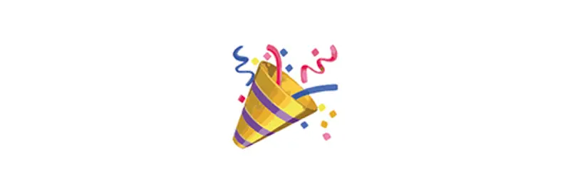 Illustration of a party popper.